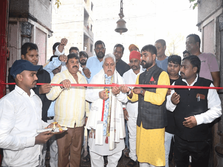 मां शीतला मंदिर में शुद्ध पानी की सुविधा शुरू:विधानसभा अध्यक्ष ने किया उद्घाटन, पितृपक्ष मेले में लाखों लोगों को होगा फायदा
