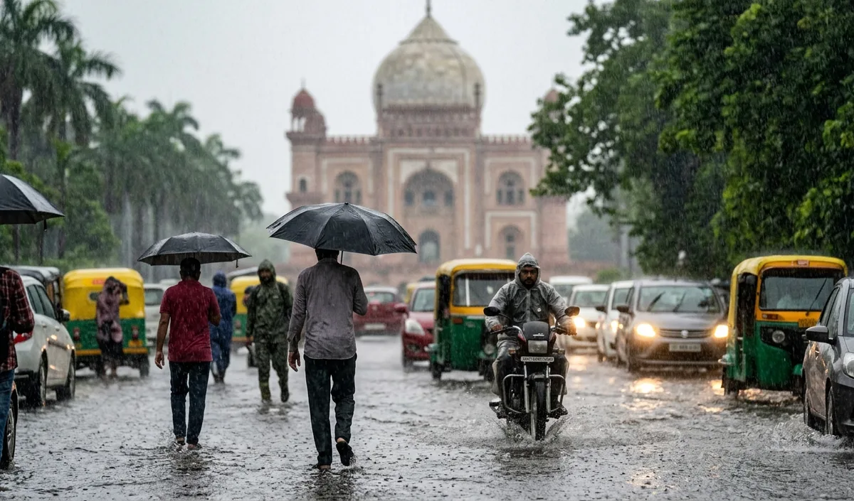 Delhi Rainfall: दिल्ली में 8 दिनों में ही पार हुआ पूरे महीने की औसत बारिश का आंकड़ा