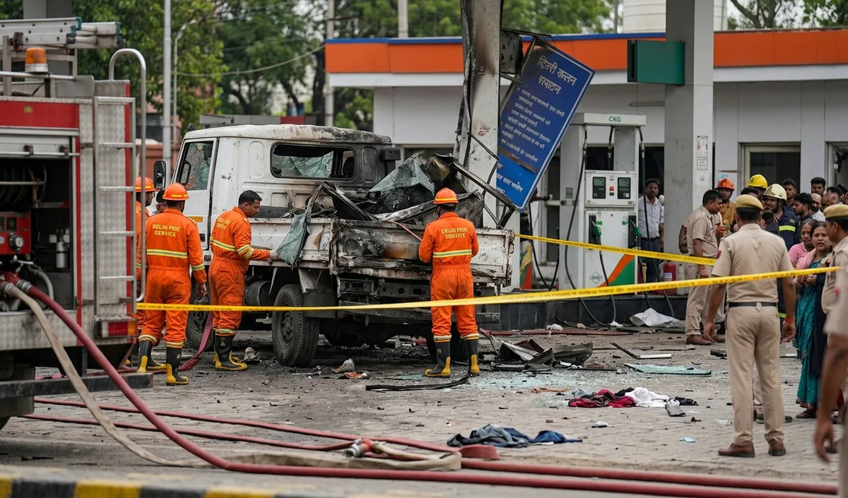 Delhi के टिकरी कलां CNG station पर सिलेंडर फटने से 3 की मौत, 3 अन्य घायल