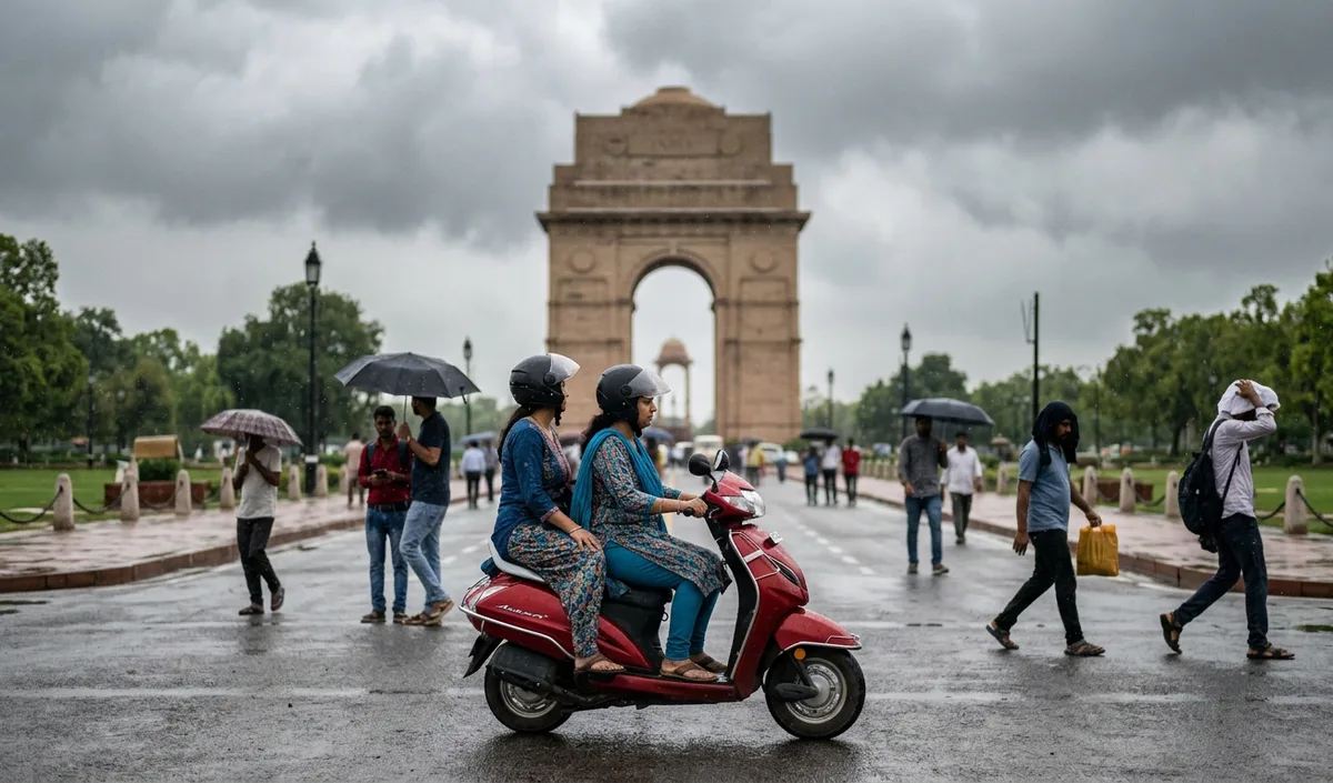 Delhi में शनिवार को छाए रहेंगे बादल, IMD ने जताया हल्की बारिश का अनुमान