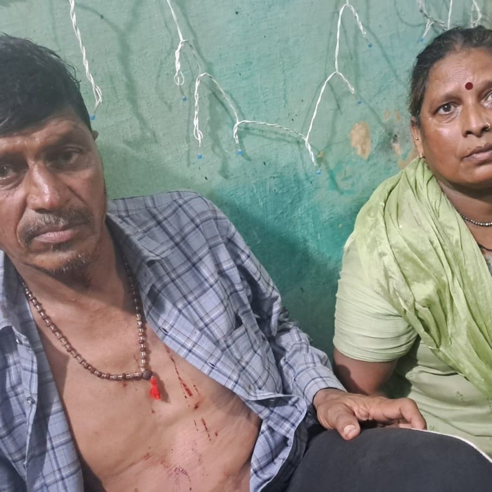शामली जमीन विवाद में बेटे-बहू ने पिता का सर फोड़ा:लाठी-डंडों से किया हमला सिर फूटा, पीड़ित ने पुलिस से सुरक्षा मांगी