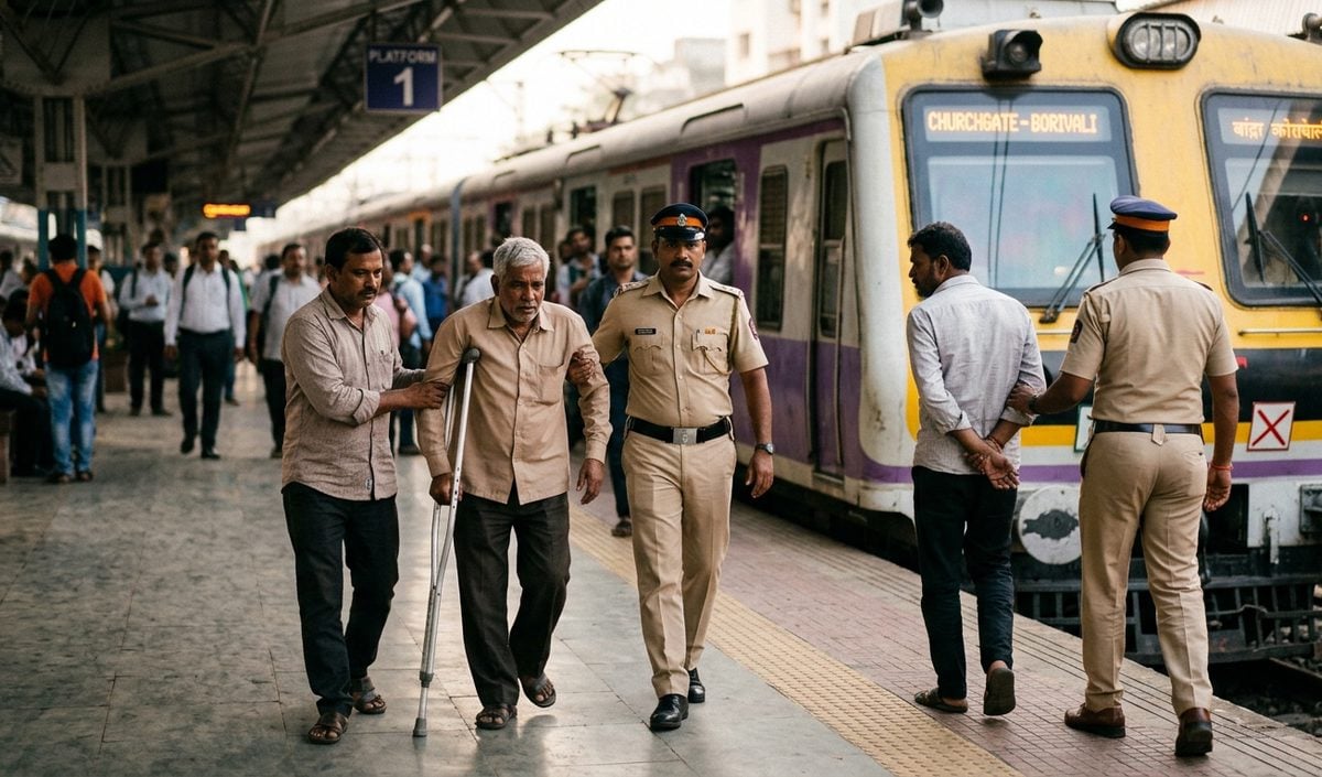 Mumbai Local ट्रेन में सीट विवाद के बाद दिव्यांग की हत्या, आरोपी हिरासत में