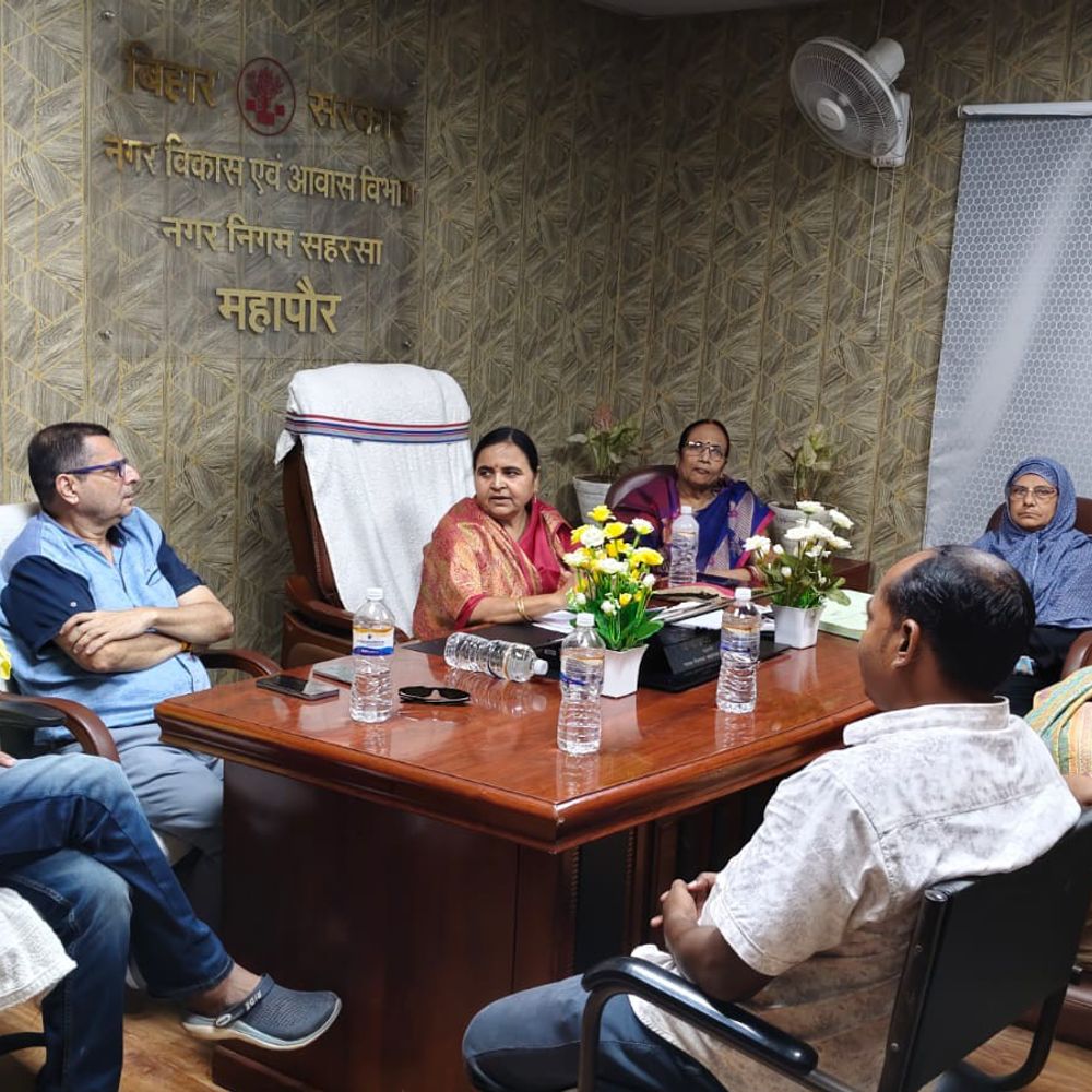 सहरसा नगर निगम सशक्त स्थायी समिति की मीटिंग:मेयर ने स्कीम और खरीदारी का मांगा पूरा ब्योरा
