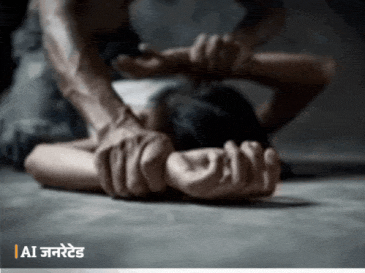 नाबालिग बेटी के साथ पिता कर रहा था रेप:नानी के साथ थाने पहुंची, हिरासत में आरोपी; पीड़िता बोली- 6 साल से तनाव में थी