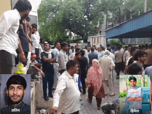 रेवाड़ी में कॉलेज का मामूली विवाद बना खूनी जंग:दो छात्रों ने गवाईं जान, कार से कुचलने के बाद पीटे; 4 टीमें गठित
