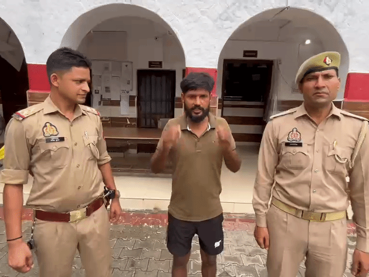 कांवड़िया तमन्ना मलिक को अपशब्द कहने वाला थाने में लंगड़ाया:हाथ जोड़कर- कान पकड़कर माफी मांगी, बोला- महिलाओं का सम्मान करूंगा