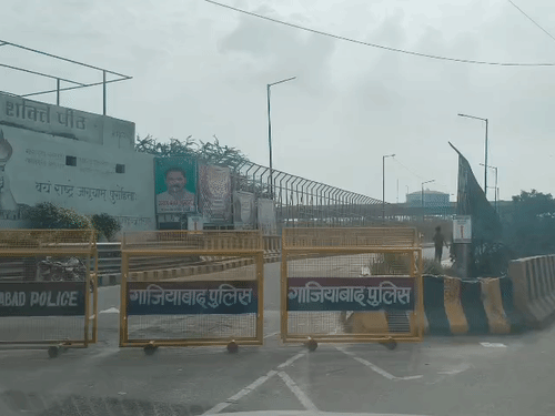 गाजियाबाद में आज वाहनों का डायवर्जन:दिल्ली में 15 अगस्त के चलते दिल्ली की तरफ जाने से बचें, इन मार्गों पर वाहन प्रतिबंधित