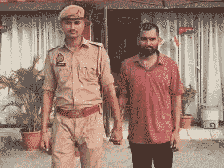 जिन बदमाशों की निगरानी की, उनके नाम पर लोन लिया:दुबई में भी ठगी की, जानिए गोरखपुर के शातिर सिपाही की कहानी