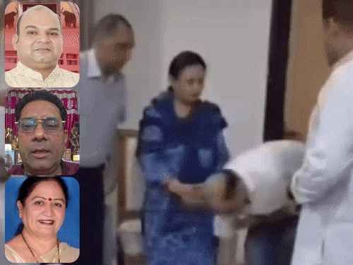 टिशू प्रधान के नोटिस पर बीजेपी जिलाध्यक्ष ने भेजा जवाब:कहा-वीडियो सबके सामने बना, तब मना नहीं किया, वायरल का पता नहीं