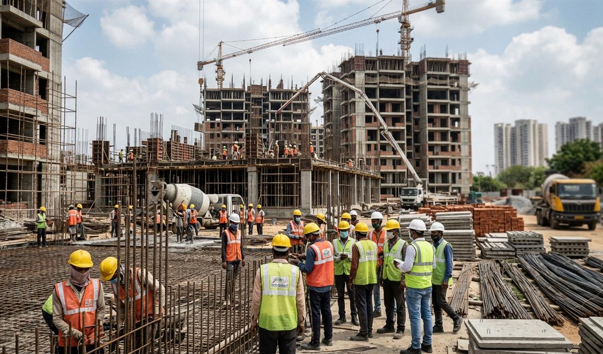 Godrej Properties का निर्माण खर्च Q1 में 54% बढ़ा, 2,244 करोड़ रुपये हुआ