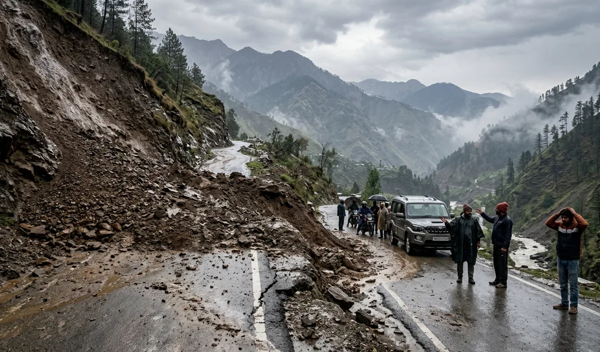 Himachal Pradesh में मूसलाधार बारिश से 118 सड़कें ठप, 5 जिलों में Orange Alert जारी