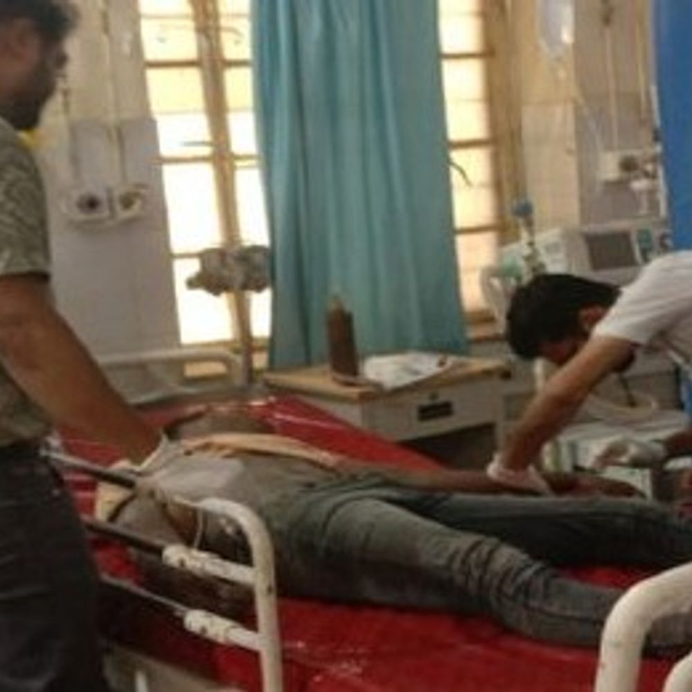 करनाल में किसान पर तवे से हमला:जेब से निकाले पैसे, सर पर आई गंभीर चोटे, तीन आरोपियों की हुई पहचान