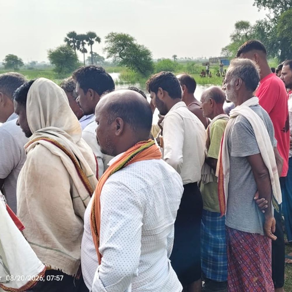 औरंगाबाद- आहर में डूबने से किशोर की मौत:15 घंटे बाद मिला शव, खेत में धान का बिचड़ा डालने के बाद स्नान करने गया था
