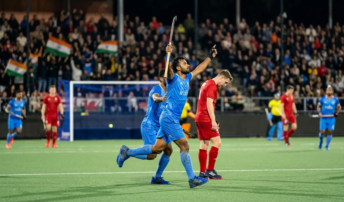 Hockey World Cup में भारत ने वेल्स को 3-1 से हराया, Harmanpreet Singh ने किए 2 गोल