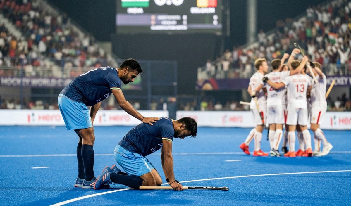 FIH World Cup: शूटआउट में Belgium से 3-4 से हारा भारत, 8वें स्थान पर रहा