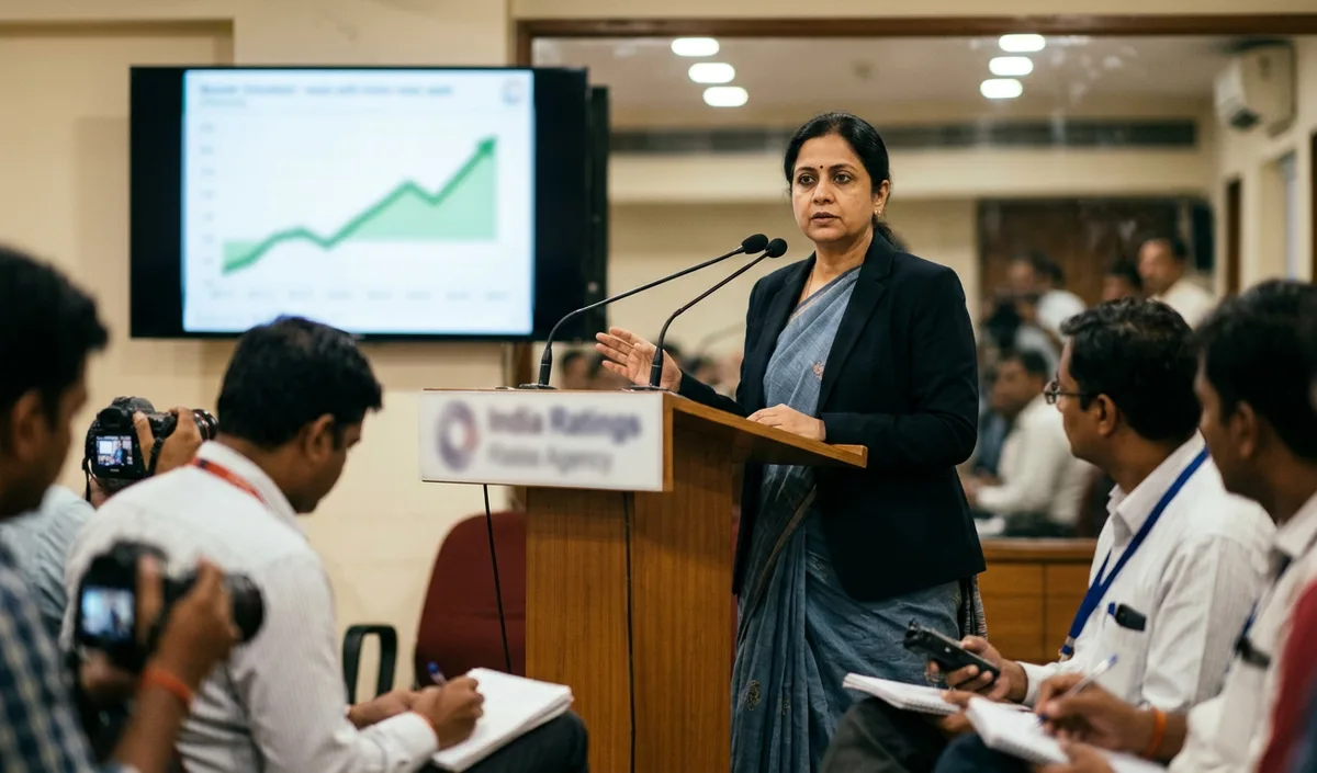 India Ratings ने भारत की GDP growth का अनुमान बढ़ाकर 6.8 प्रतिशत किया