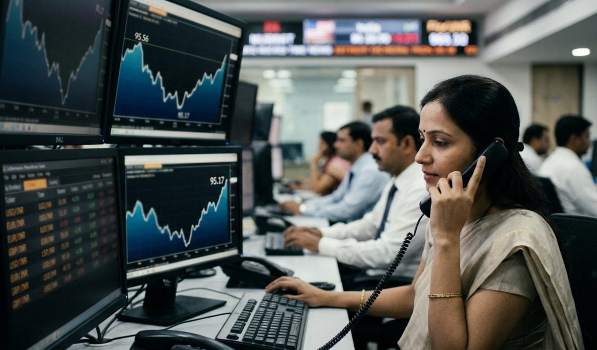 अमेरिकी US Dollar के मुकाबले शुरुआती गिरावट से उबरकर 26 पैसे चढ़ा Rupee, 95.17 के स्तर पर बंद
