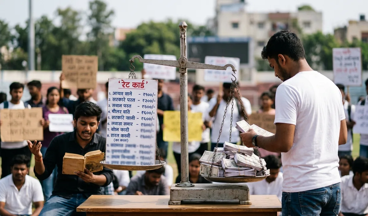 Jharkhand में JPSC और JSSC परीक्षा में धांधली के खिलाफ छात्रों का रचनात्मक प्रदर्शन जारी