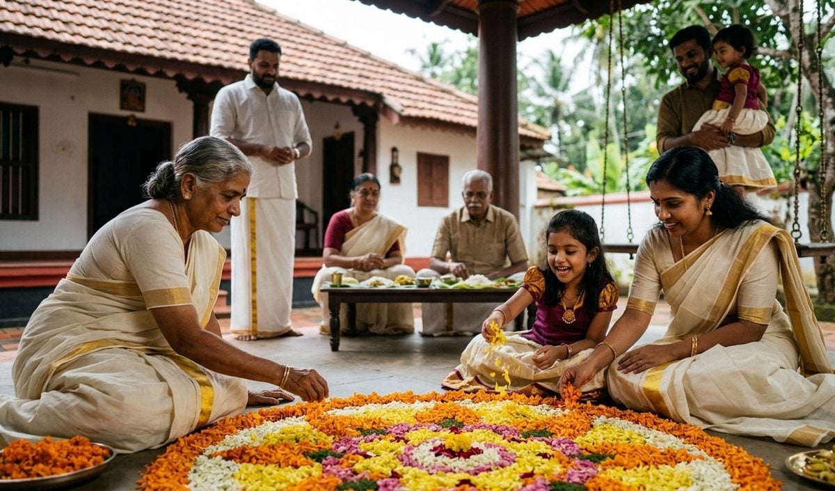 Kerala में Onam का मुख्य पर्व Thiruvonam धूमधाम से मना, सद्या और पुक्कलम की रही धूम