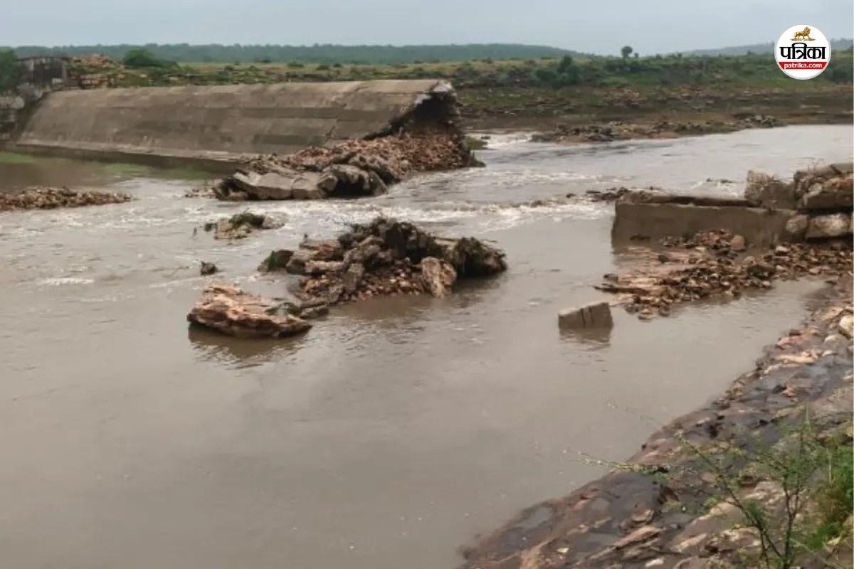 राजस्थान में कहीं बांध टूटा तो कहीं ओवरफ्लो हुआ, हजारों बीघा जमीन जलमग्न; फसलें चौपट