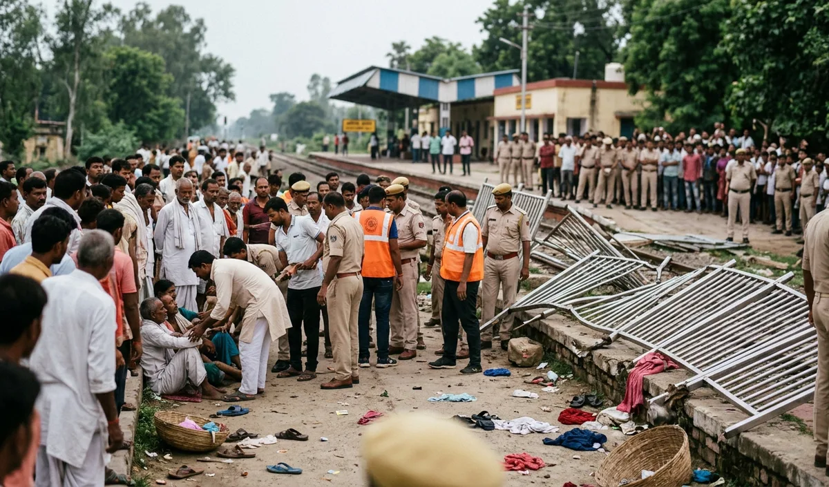 Lakhisarai में अशोक धाम के पास भगदड़ से 7 श्रद्धालुओं की मौत, 14 अन्य घायल