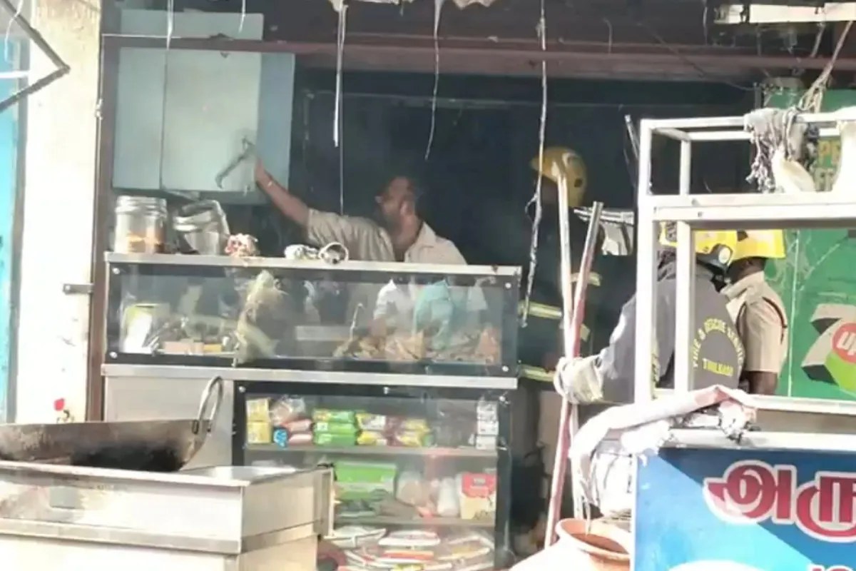 चाय की दुकान पर फटा एलपीजी सिलेंडर, तमिलनाडु में 10 से ज़्यादा लोग घायल