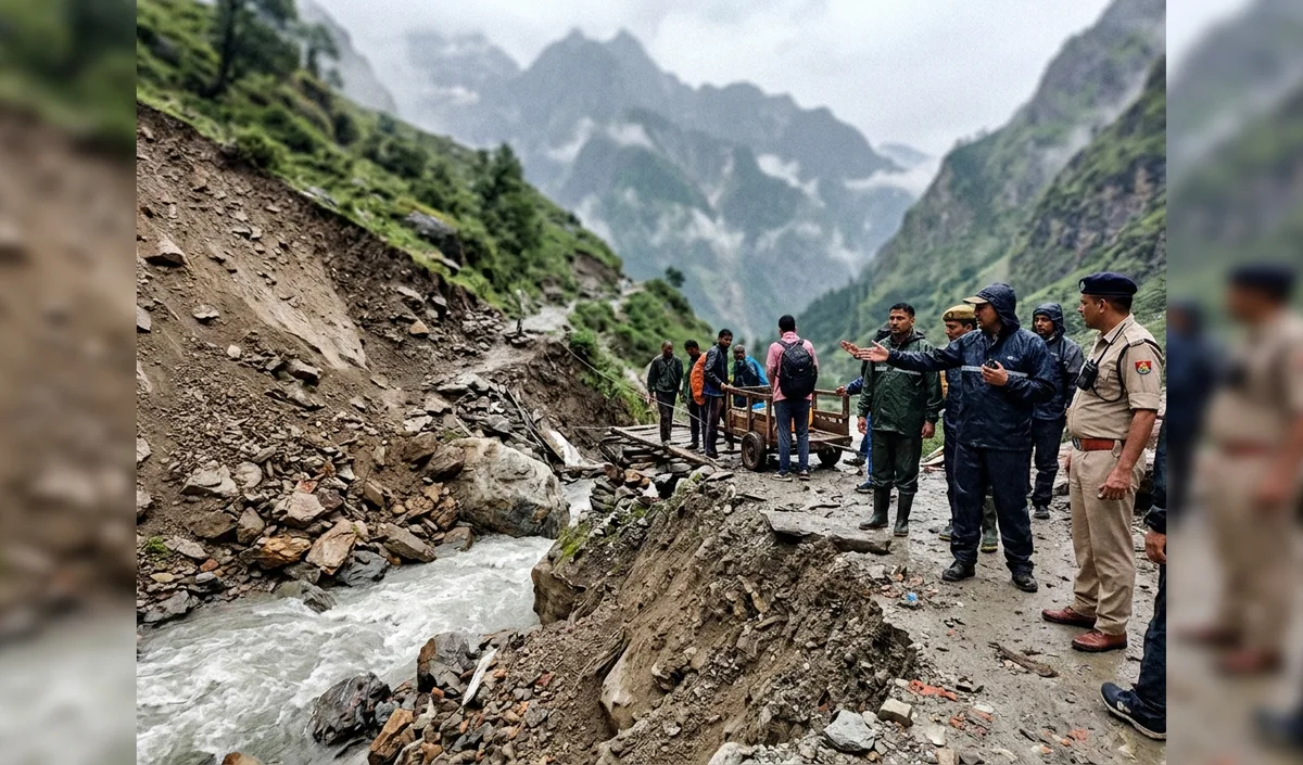 Madmaheshwar Yatra पर अस्थायी रोक, Uttarakhand में भूस्खलन से पैदल मार्ग हुआ बाधित
