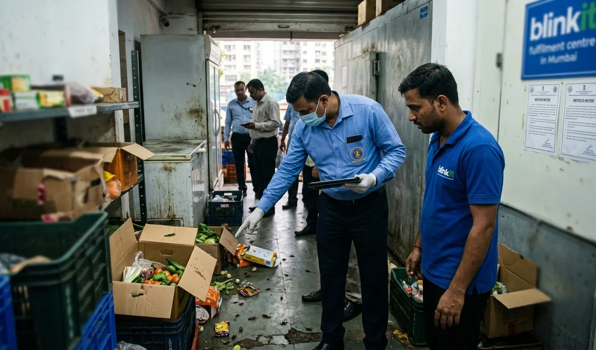 FDA ने Mumbai के Blinkit स्टोर का लाइसेंस निलंबित किया, Reliance स्टोर पर भी कार्रवाई