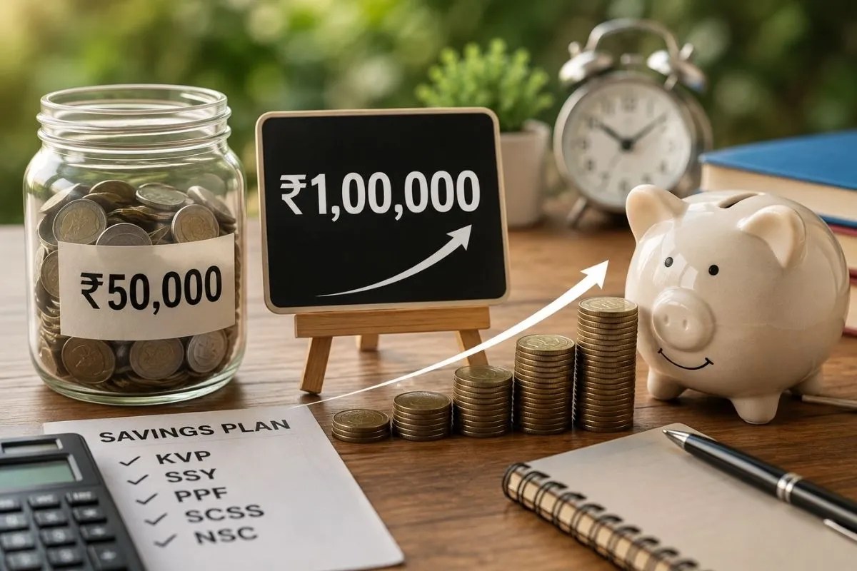 Best Savings Scheme: बिना किसी रिस्क के 50,000 रुपये को 1 लाख बनाने में कितना लगेगा समय? जानिए स्मॉल सेविंग स्कीम्स का रिटर्न
