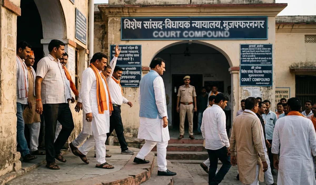 Muzaffarnagar Riots मामले में Sanjeev Balyan समेत 25 भाजपा नेताओं के मुकदमे वापस