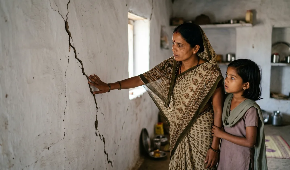 Nashik Earthquake: नासिक में महसूस हुए 4.3 तीव्रता के झटके, मकानों की दीवारों में पड़ीं दरारें