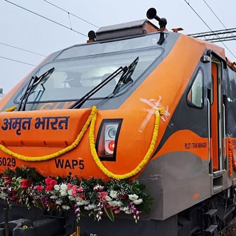 गोरखपुर से पहली बार मुंबई तक चलेगी अमृत भारत:हफ्ते में 1 दिन रवाना होगी; आधुनिक सुविधा से रहेगी लैस