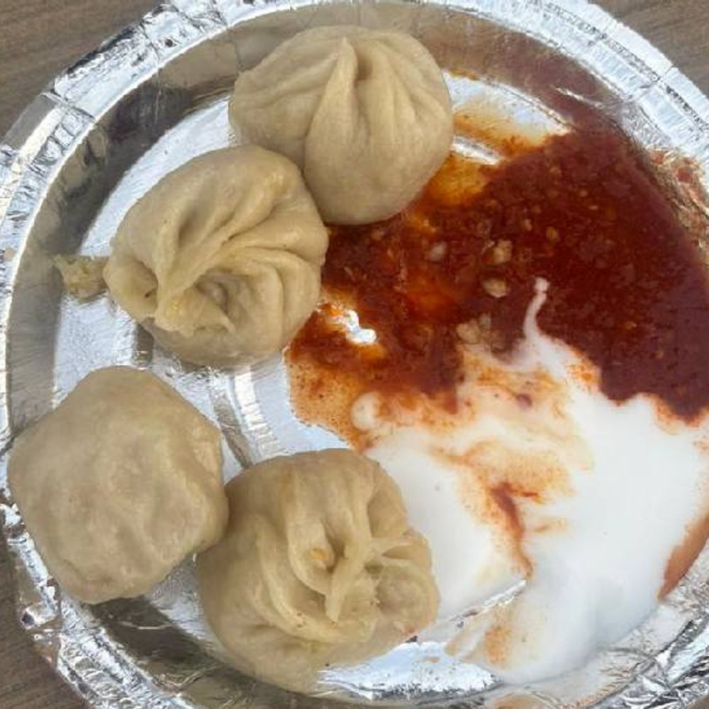 इंदौर के रेस्टोरेंट में मोमोज में रेंगती मिलीं इल्लियां:फ्रोजन मोमोज की बास्केट में भी मिलीं, ग्राहक ने खाद्य विभाग से की शिकायत