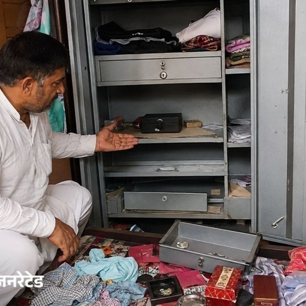 भिवानी के घर की अलमारी में रखे 6 लाख चोरी:बेटी की शादी के लिए किसान ने जुटाए थे पैसे, ताले टूटे मिले
