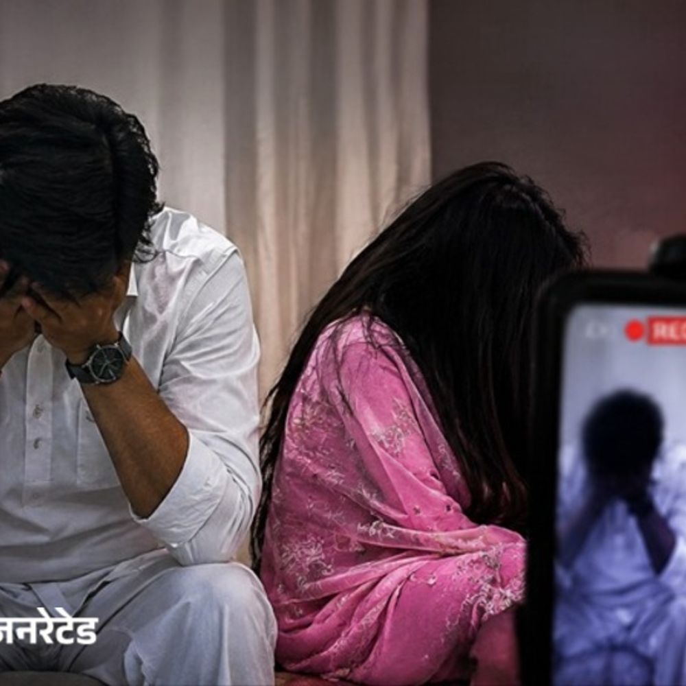 सरपंच के अश्लील वीडियो बनाकर मांगे 50 लाख रुपए:इस्टाग्राम-व्हाट्सऐप से शुरू हुई थी चैटिंग, पिस्टल से फायर कर महिला बोली- चिल्लाया तो मार देंगे