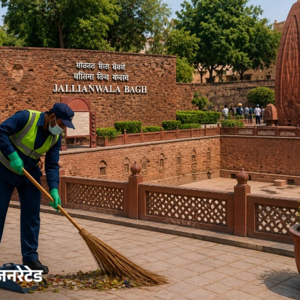 पंजाब में धार्मिक-टूरिस्ट स्थलों पर दिन में दो बार सफाई:नई SOP लागू, सिंगल यूज प्लास्टिक पर रोक, GIS मैपिंग से निगरानी