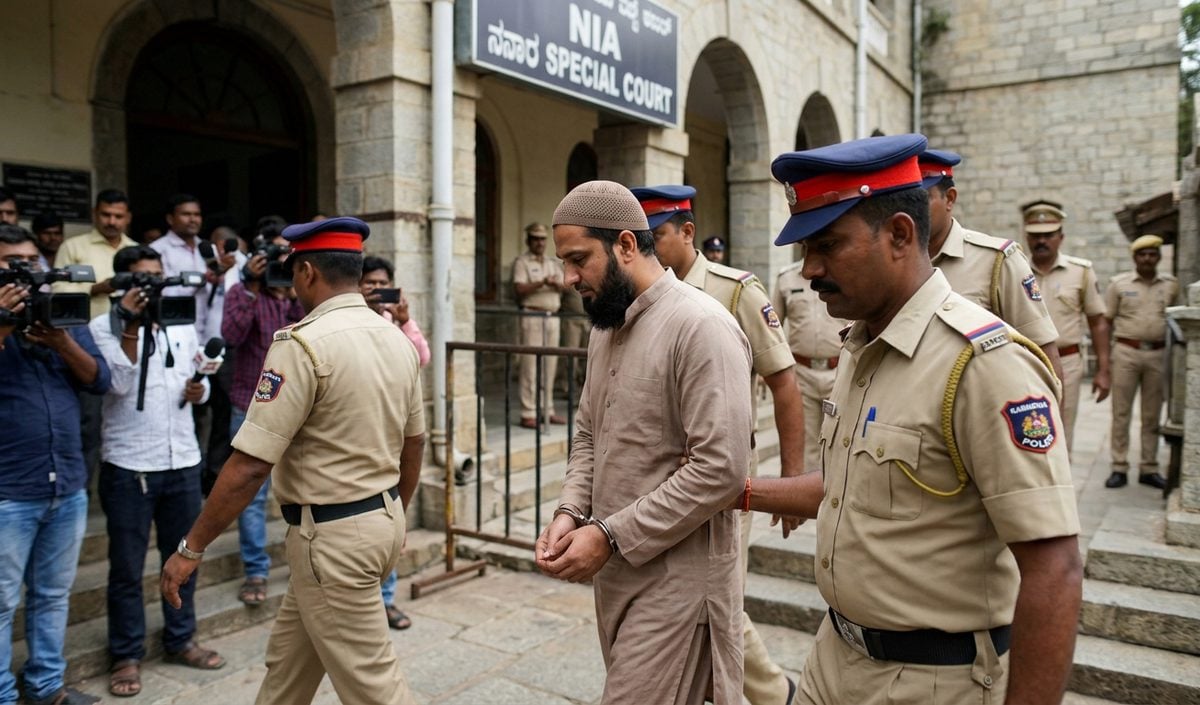 बेंगलुरु: ISIS आतंकी साजिश मामले में दोषी सैयद फसिउर रहमान को 7 साल की सजा