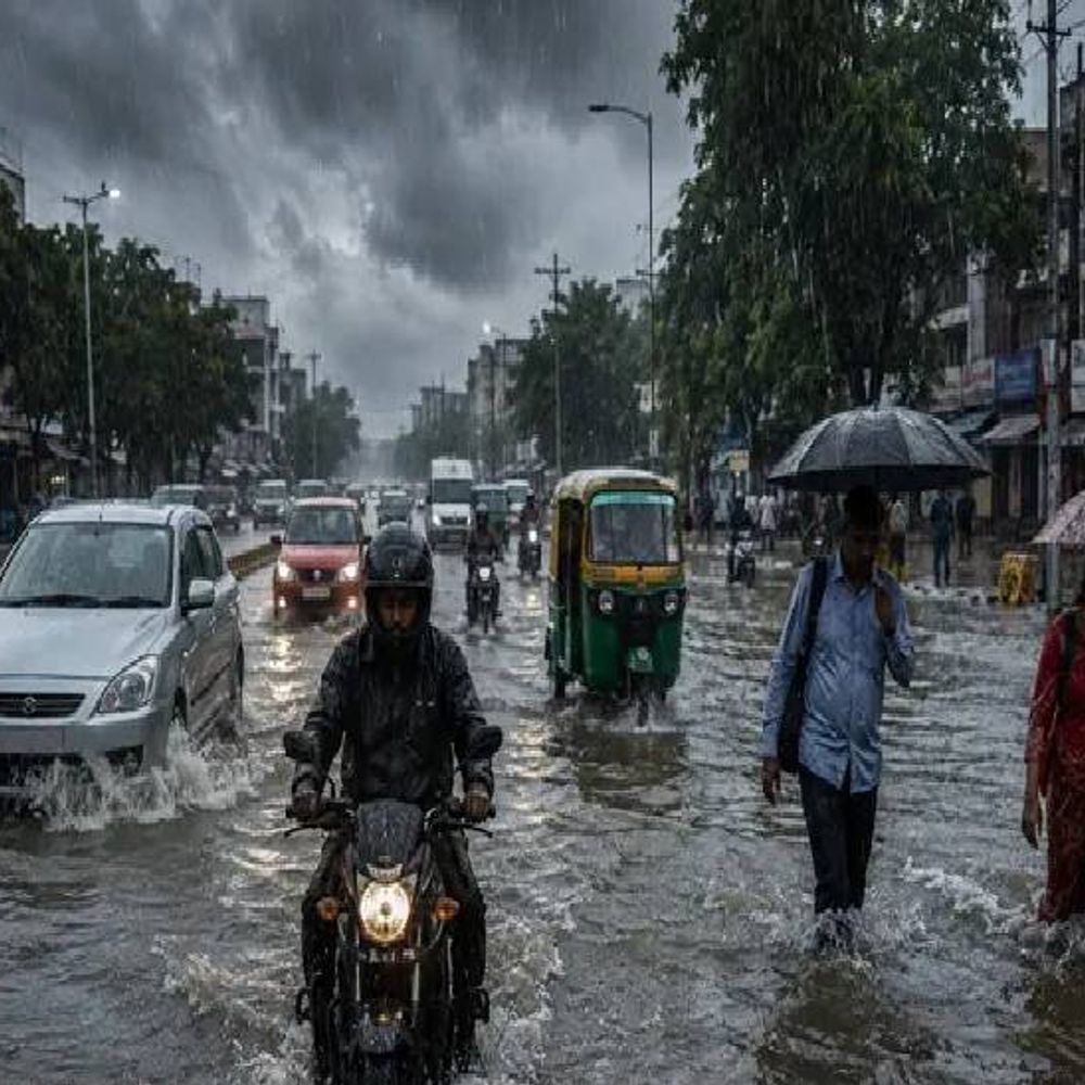 1 सितंबर को रांची में भारी बारिश का अलर्ट:बंगाल की खाड़ी में निम्न दबाव का क्षेत्र, 5 दिनों तक मानसून सक्रिय