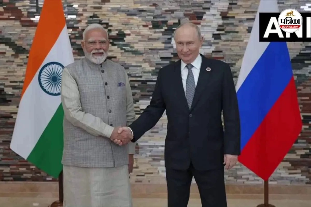 SCO Summit: रूसी राष्ट्रपति पुतिन से मिले पीएम नरेंद्र मोदी, बोले- मानवता के लिए युद्ध का खत्म होना जरूरी