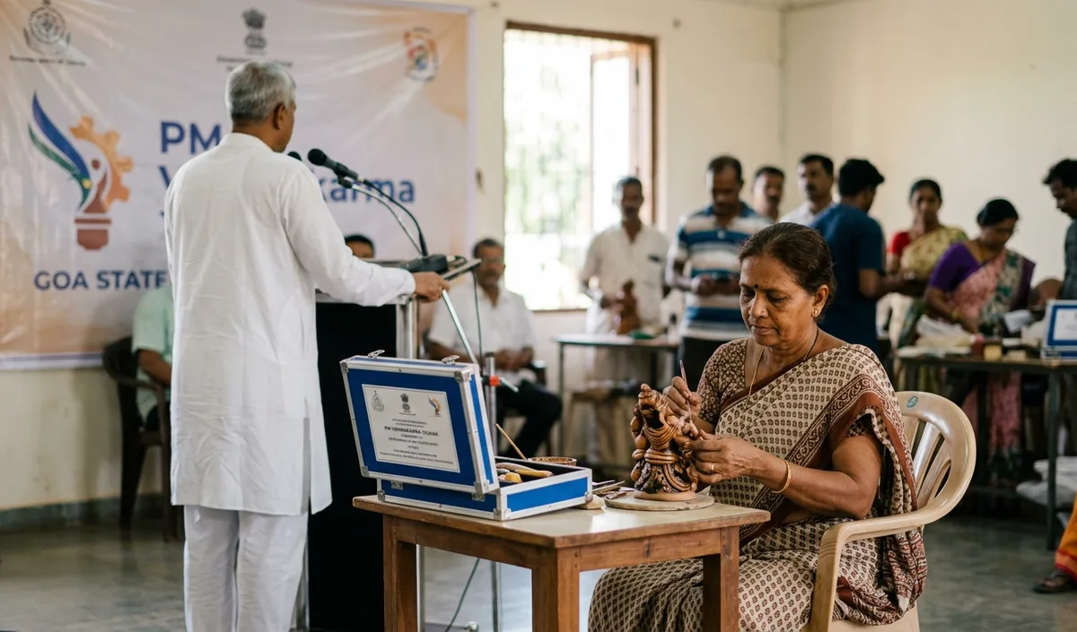 Goa में PM Vishwakarma Yojana से 18,575 पारंपरिक कारीगरों को मिला आर्थिक लाभ