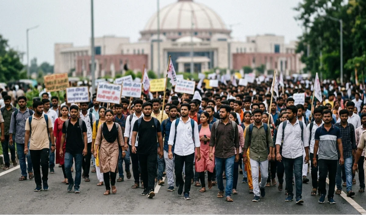 Jharkhand में परीक्षा धांधली के खिलाफ 20वें दिन प्रदर्शन जारी, JPSC परीक्षा रद्द होगी