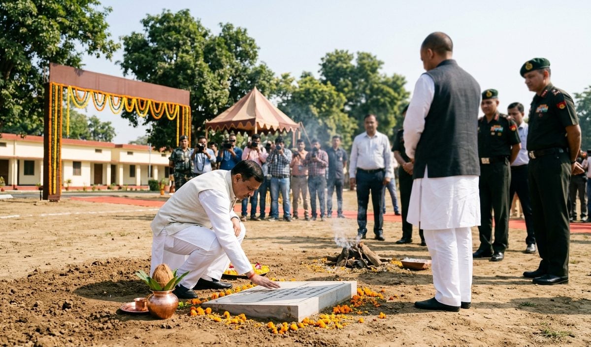 लखनऊ में 101 करोड़ की विकास परियोजनाओं का शिलान्यास, राजनाथ सिंह बोले- दुनिया में बढ़ा भारत का कद