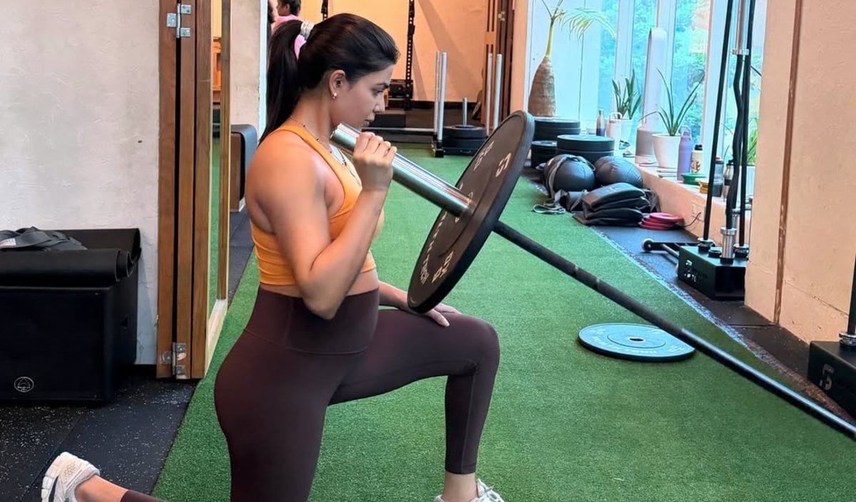 Samantha Ruth Prabhu ने Pregnancy के दौरान Gym में की स्ट्रेंथ ट्रेनिंग, सोशल मीडिया पर शेयर किया वीडियो
