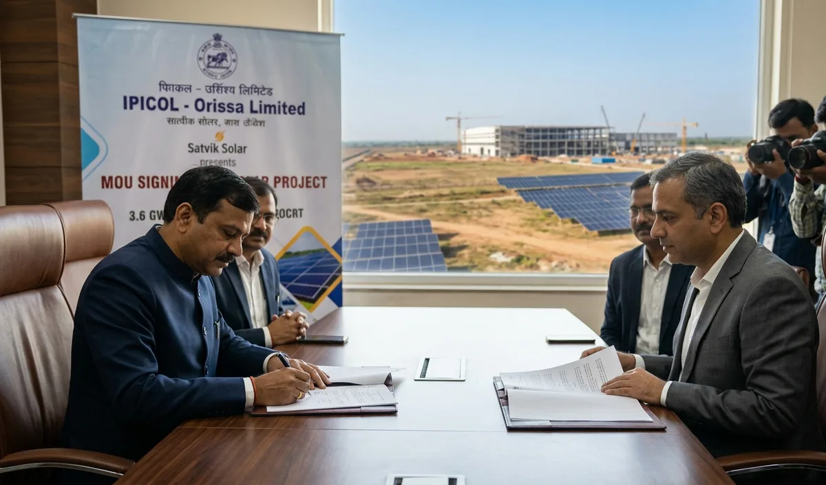 Satvik Solar Odisha के गोपालपुर में स्थापित करेगा 3.6 GW का सौर सेल संयंत्र