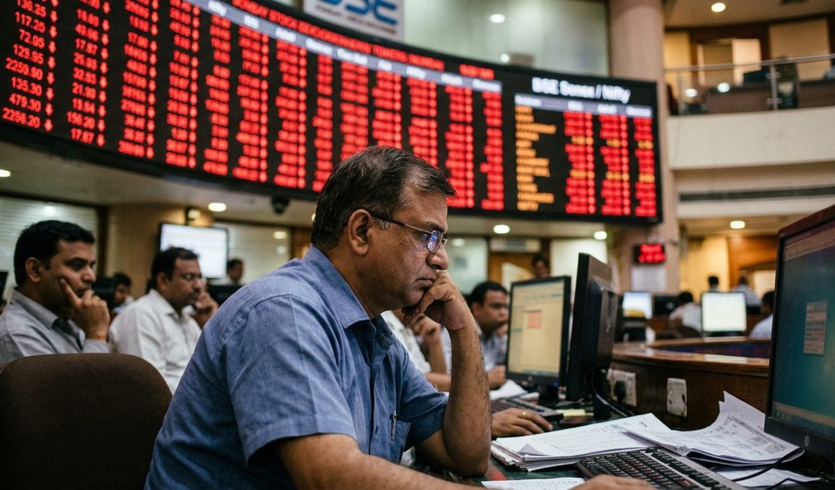 वैश्विक तनाव और कच्चे तेल में उछाल से Sensex 307 अंक टूटा, Nifty 24080 के स्तर पर आया