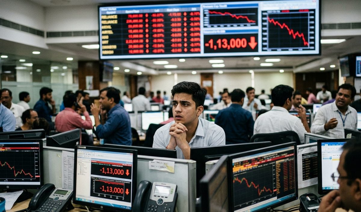 Sensex की 7 दिग्गज कंपनियों का Market Cap 1.13 लाख करोड़ घटा, Airtel और Reliance को सर्वाधिक नुकसान