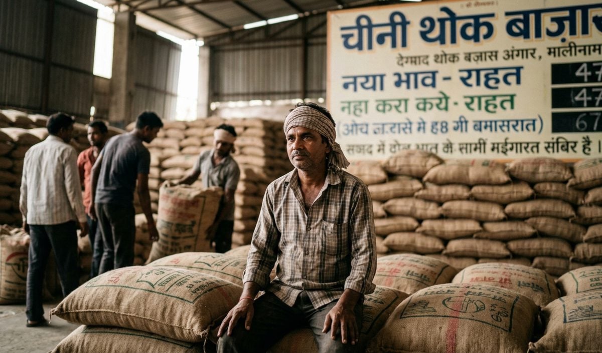 सरकारी कदमों से मिलों में चीनी 30 फीसदी सस्ती, खुदरा बाजार में राहत का इंतजार