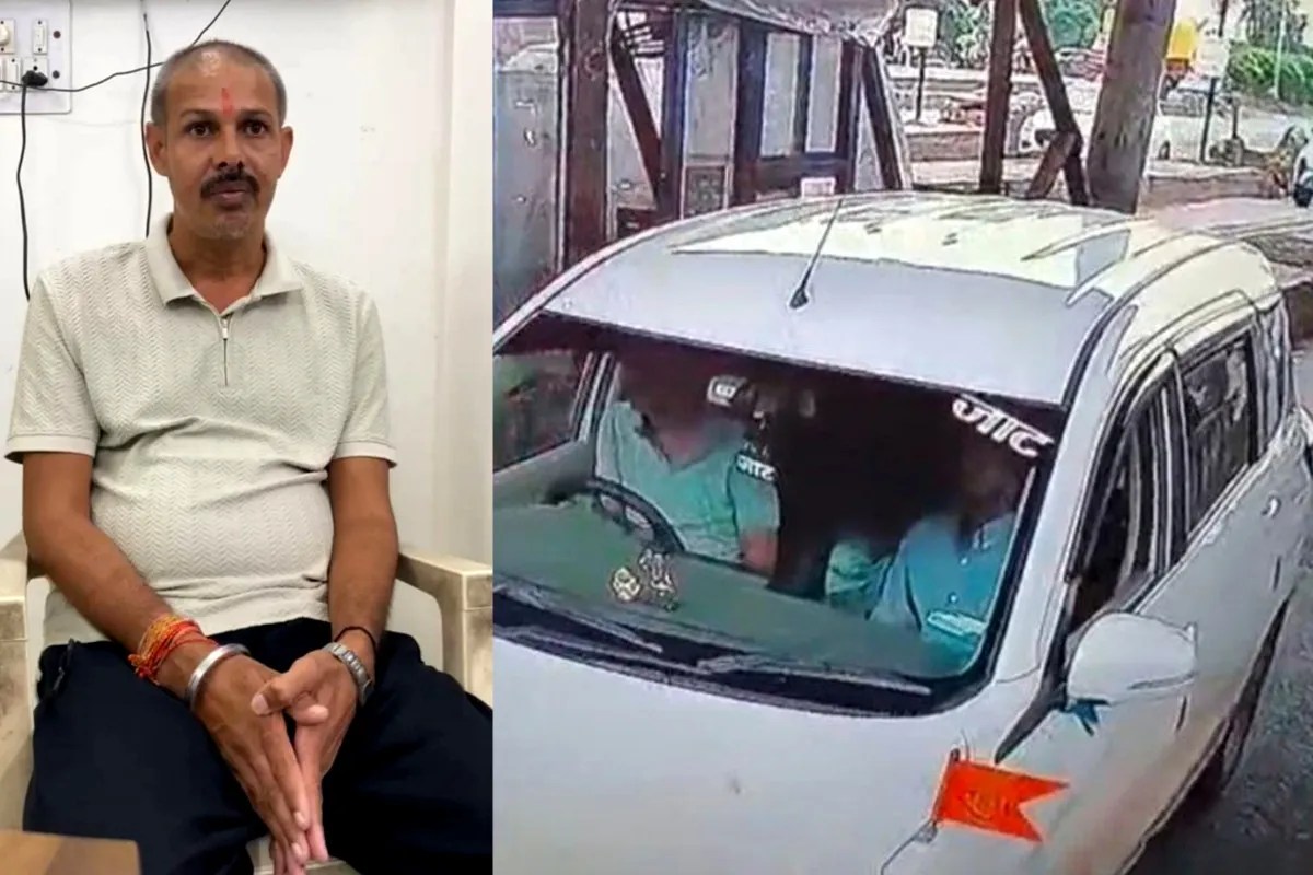 सेना का फर्जी ID दिखाकर टोल टैक्स बचा रहा था शख्स, पकड़ा गया तो कर्मचारी पर चढ़ाई कार