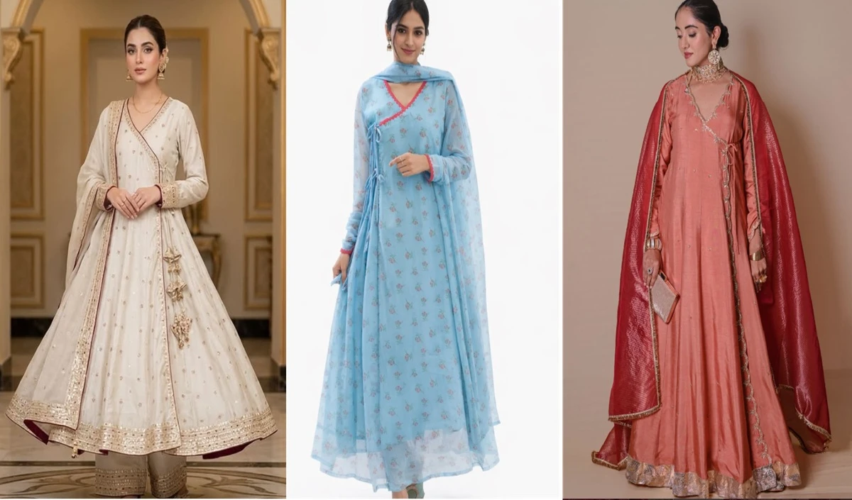 Raksha Bandhan Fashion Trend: फेस्टिव सीजन में Angrakha Suit के इन 4 Designs से पाएं Royal Look