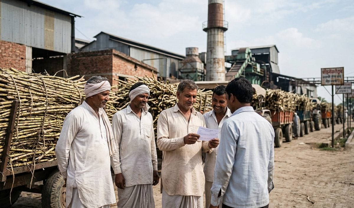UP में Sugarcane किसानों को मिला 3.25 लाख करोड़ का भुगतान, आय में भी हुई वृद्धि
